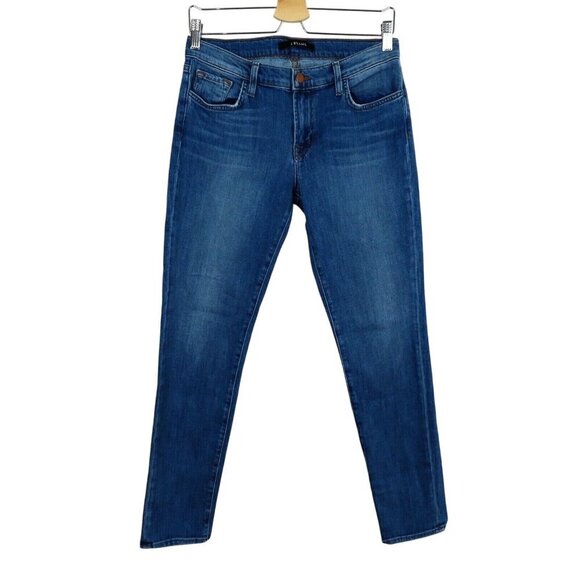 J Brand Womens 27 Ellis Echo Blue Wash Denim Jeans Straight Leg Cotton Blend - Picture 9 of 9